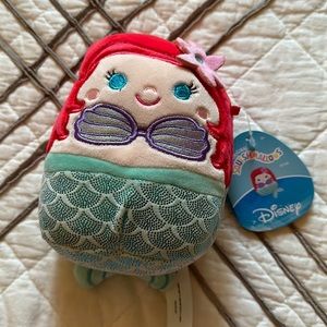 5” Disney Squishmallow- Ariel NWT